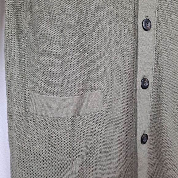 Gap Ladies Linen Cardigan NWOT - Picture 6 of 15